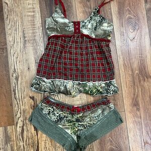 Realtree girl pj set